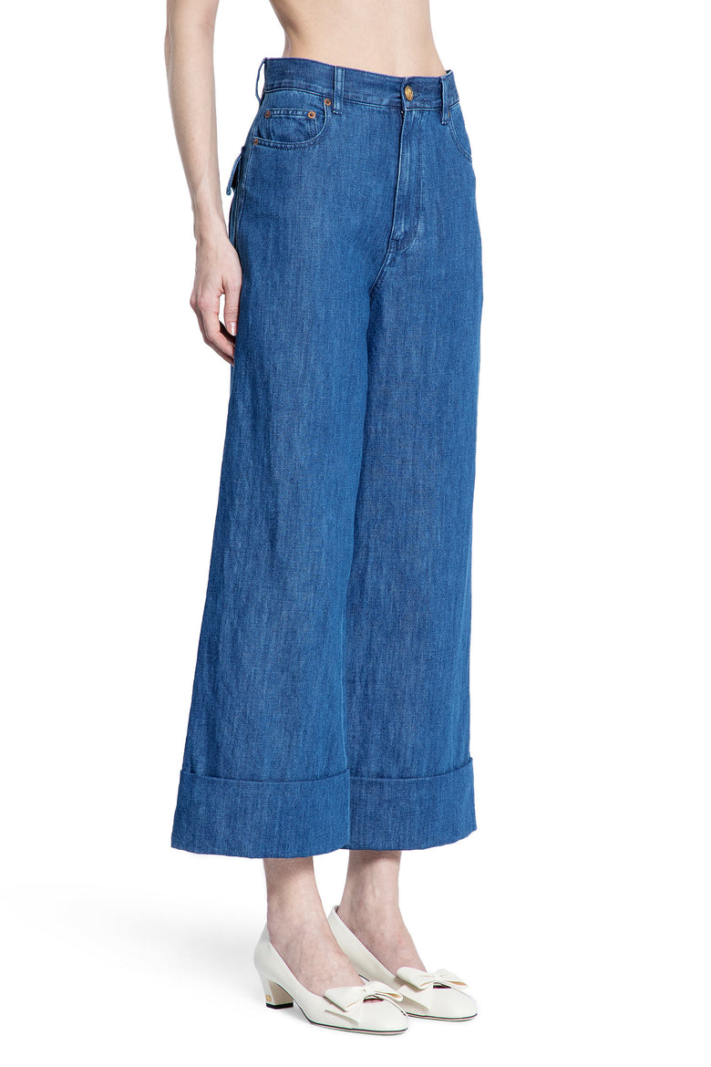 VALENTINO WOMAN BLUE JEANS