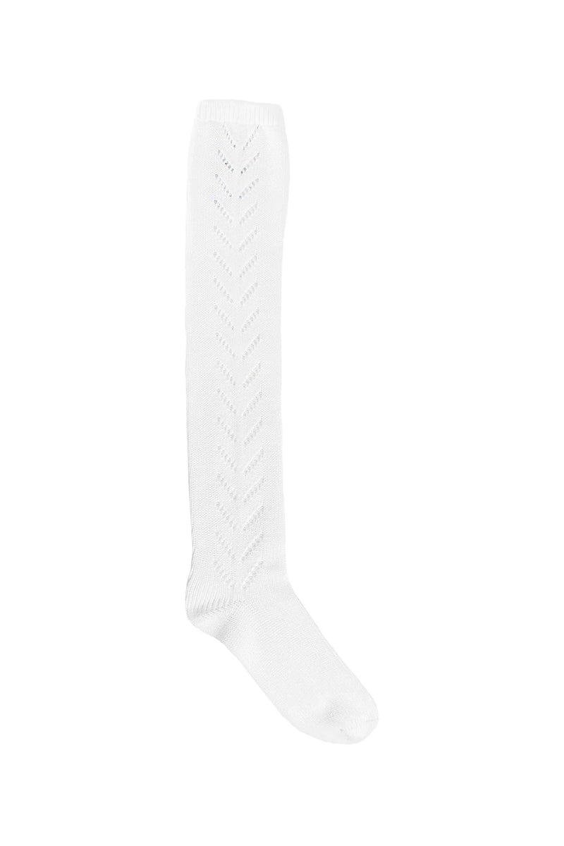 Openwork Cotton Socks - Antonioli.eu