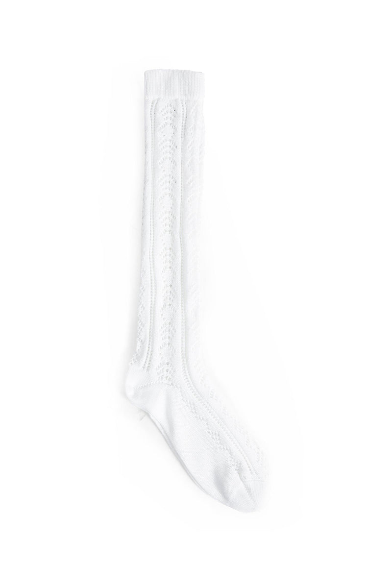 VLogo Cotton Openwork Socks