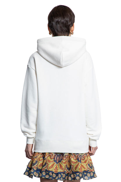 VALENTINO WOMAN WHITE SWEATSHIRTS