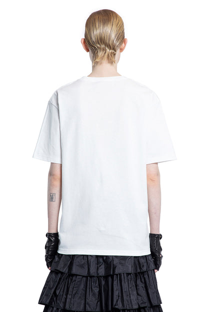 VALENTINO WOMAN WHITE T-SHIRTS & TANK TOPS