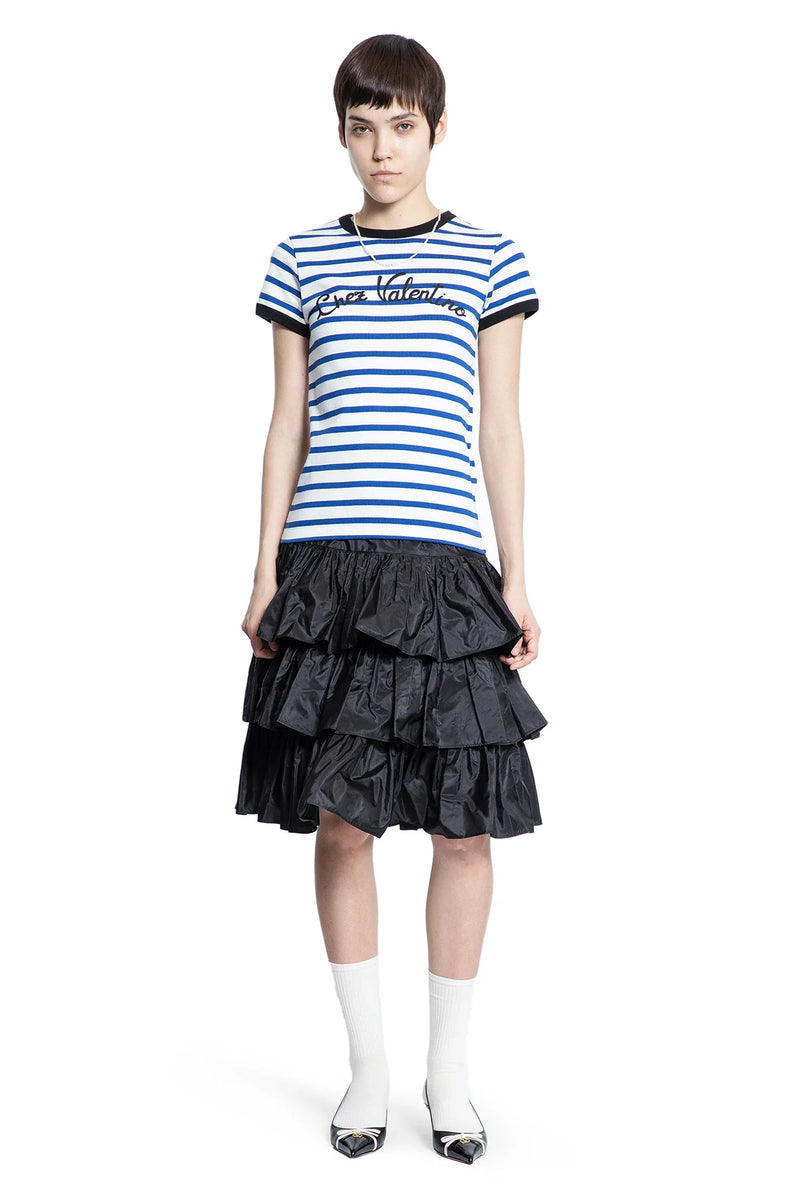 VALENTINO WOMAN BLUE T-SHIRTS & TANK TOPS - Antonioli.eu