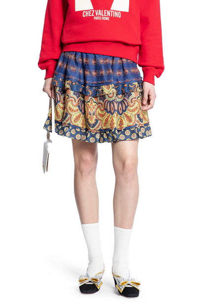 VALENTINO WOMAN MULTICOLOR SKIRTS