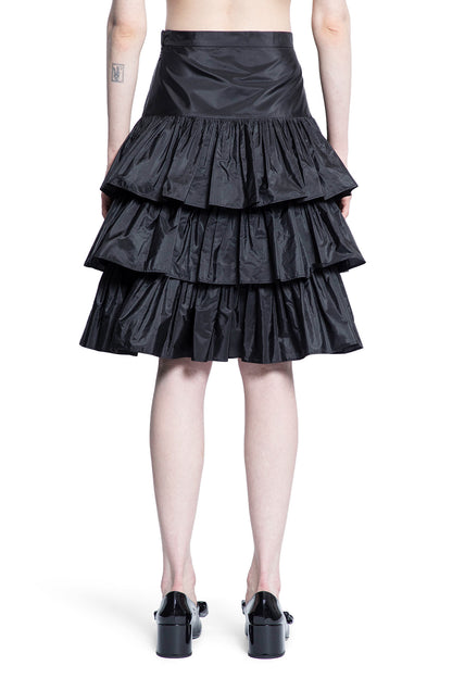 VALENTINO WOMAN BLACK SKIRTS