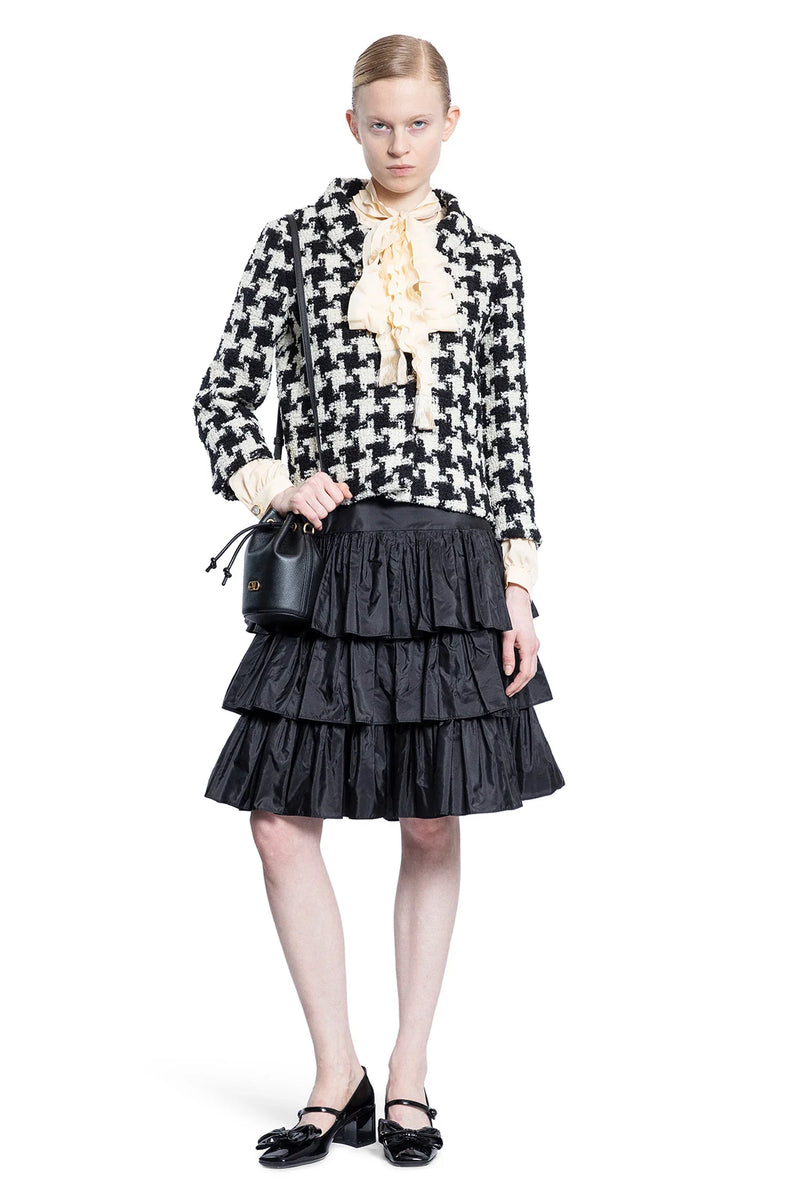 Ruffled Taffeta Skirt - Antonioli.eu