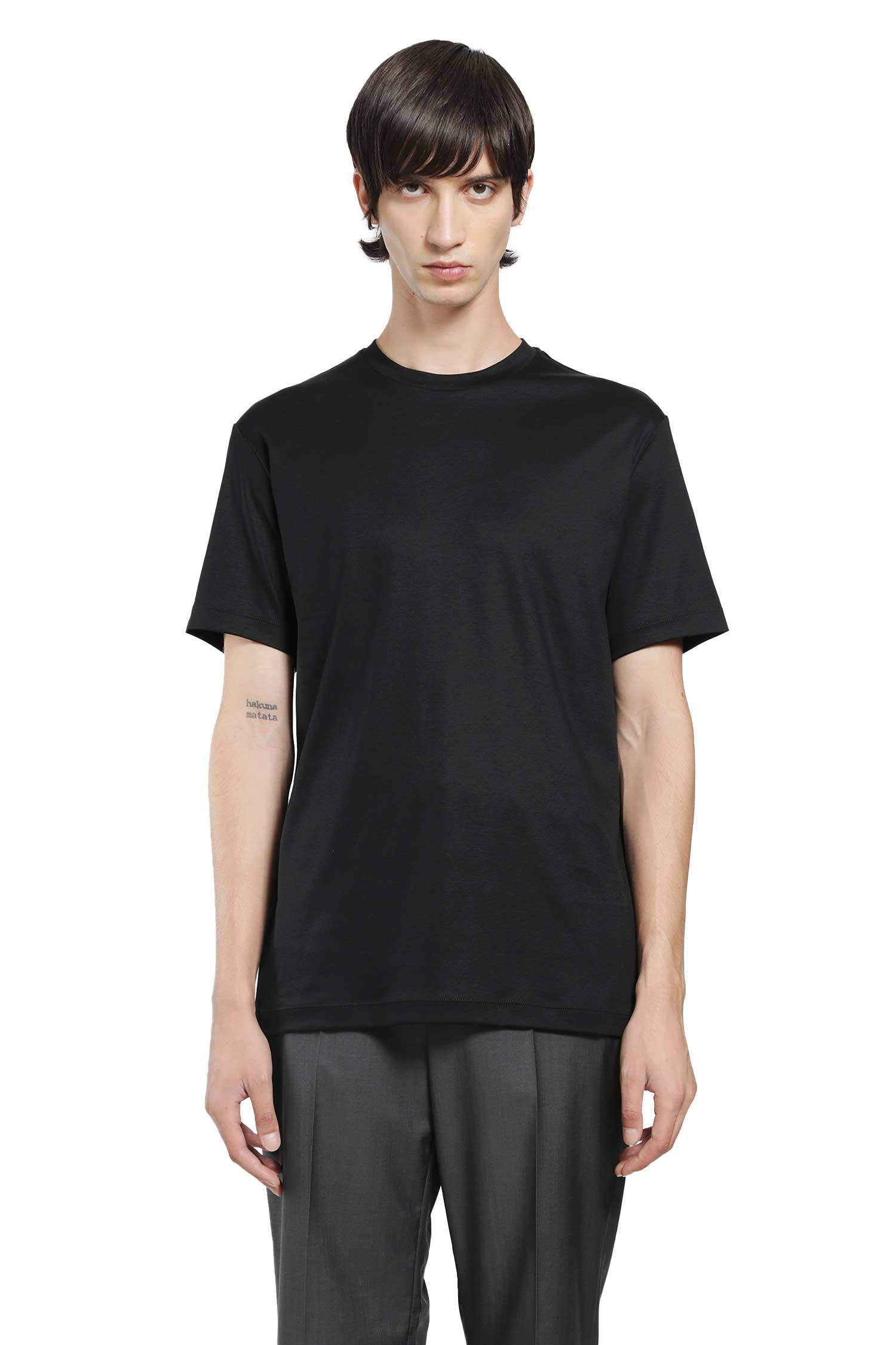 Cotton Jersey Short Sleeve T-Shirt