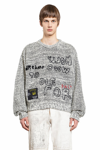 Antonioli PALY HOLLYWOOD MAN GREY KNITWEAR