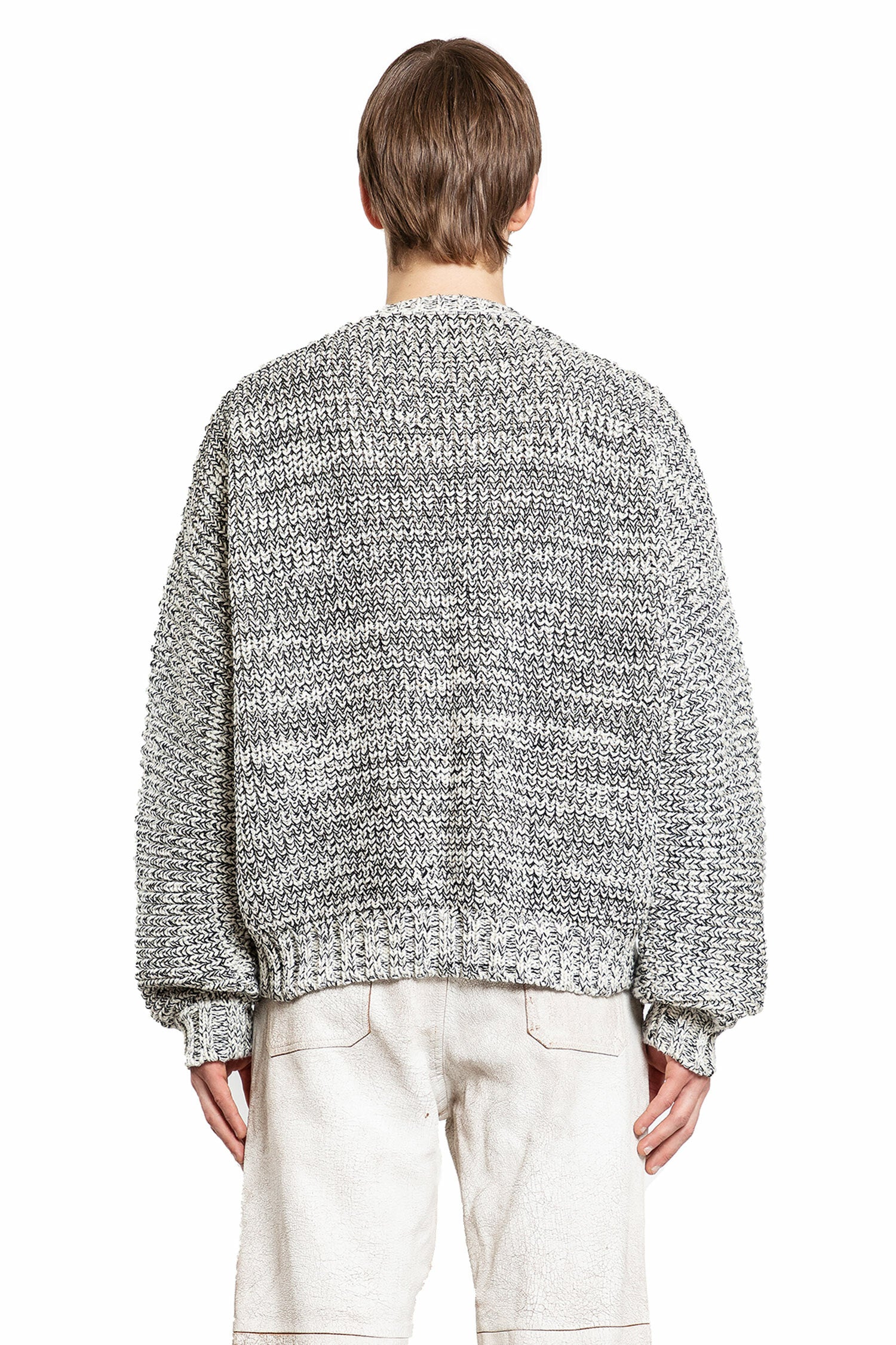 PALY HOLLYWOOD MAN GREY KNITWEAR