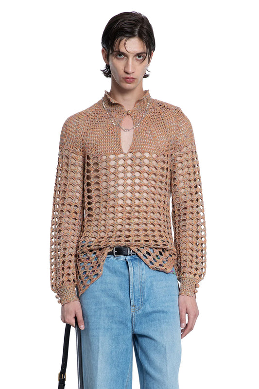 VALENTINO MAN BEIGE KNITWEAR - Antonioli.eu
