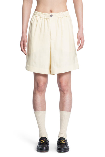 VALENTINO MAN OFF-WHITE SHORTS & SKIRTS