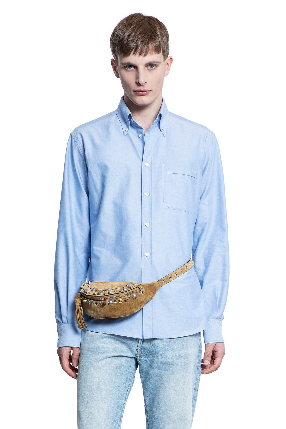 VALENTINO MAN BLUE SHIRTS