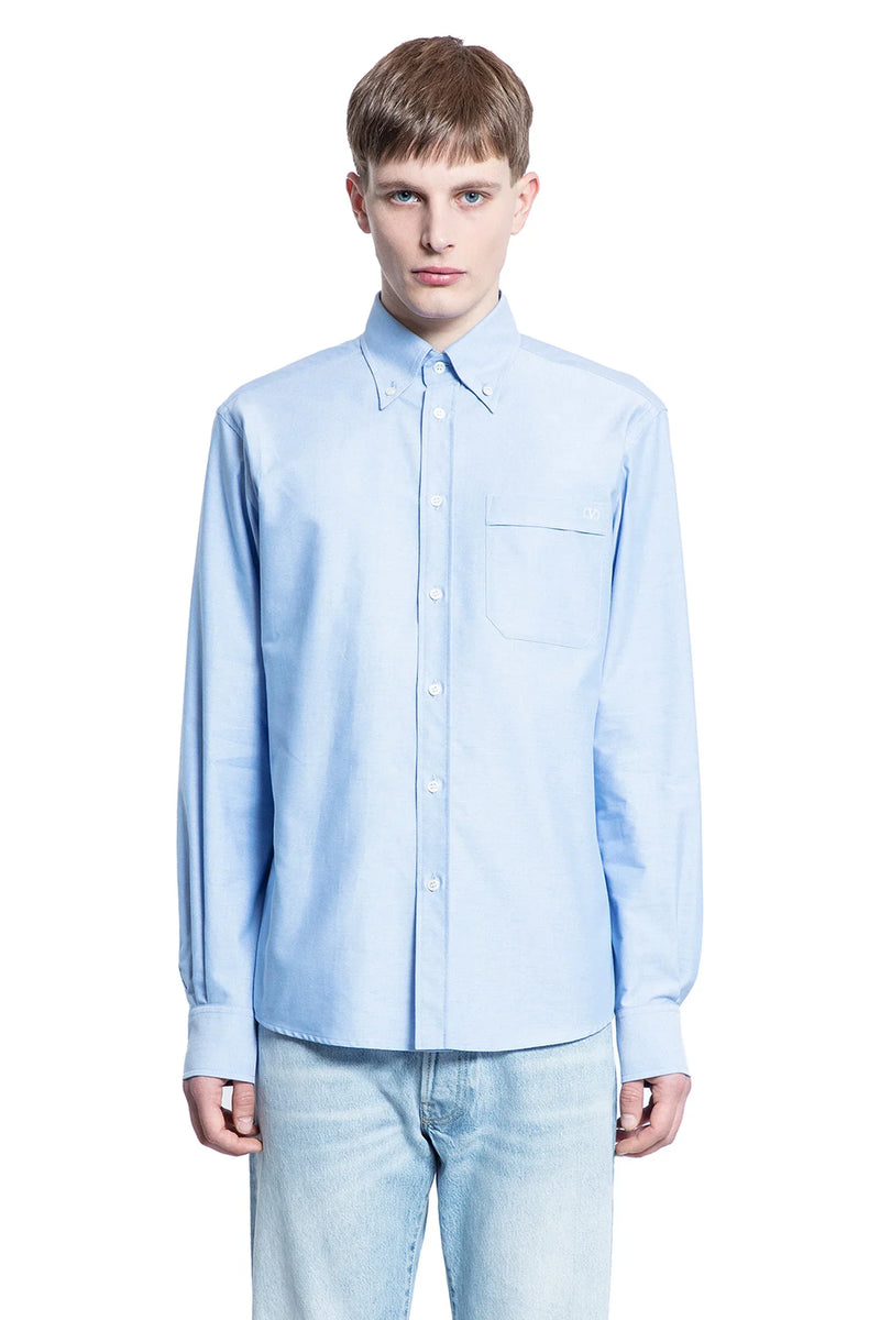 VLogo Button-Down Pocket Shirt - Antonioli.eu