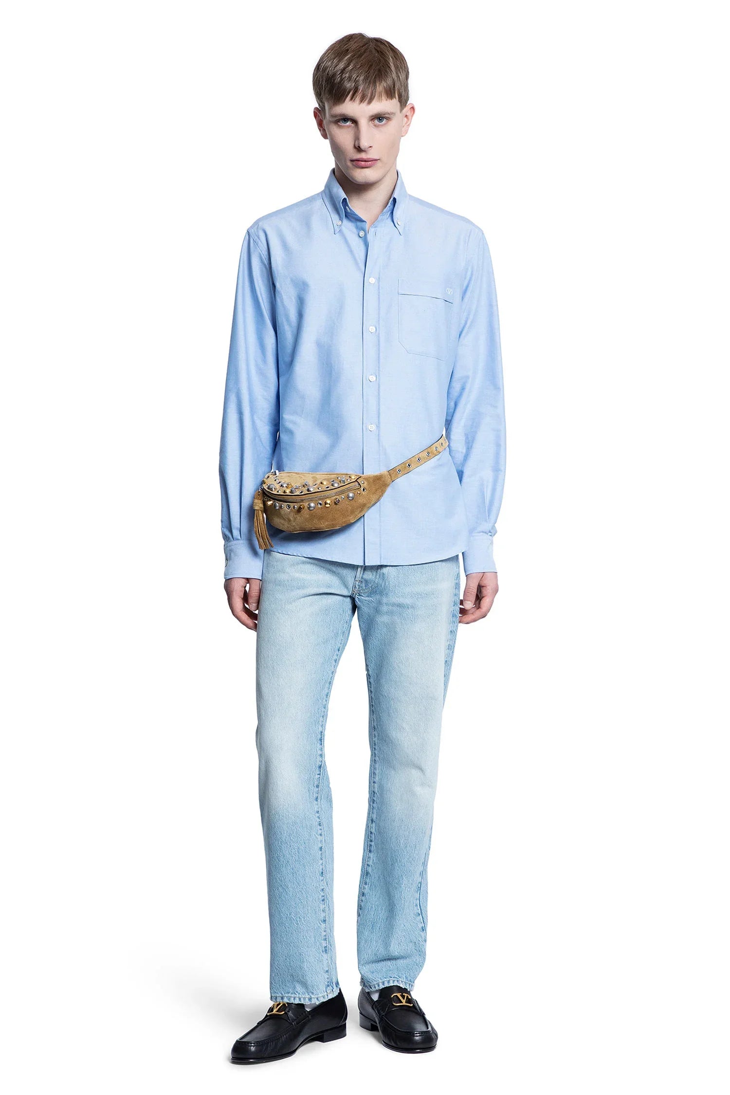 VALENTINO MAN BLUE SHIRTS - Antonioli.eu
