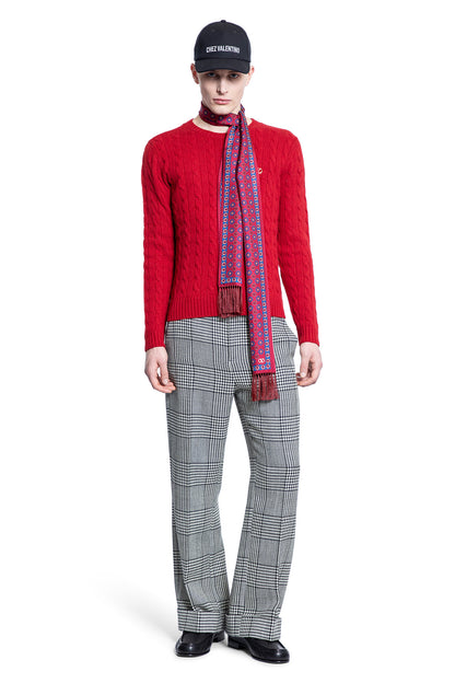 VALENTINO MAN RED KNITWEAR