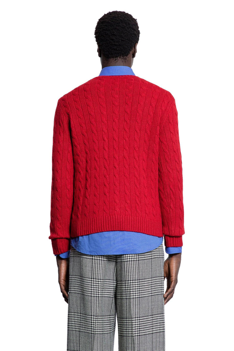 VLogo Cashmere Cable Knit Sweater - Antonioli.eu