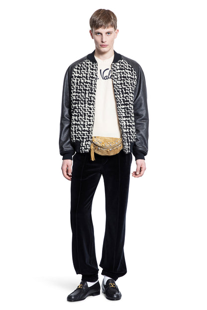 VALENTINO MAN OFF-WHITE KNITWEAR