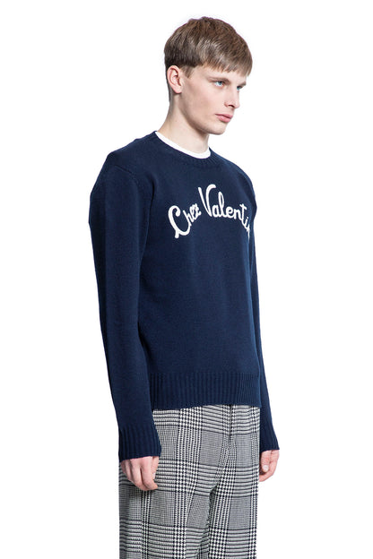 VALENTINO MAN BLUE KNITWEAR