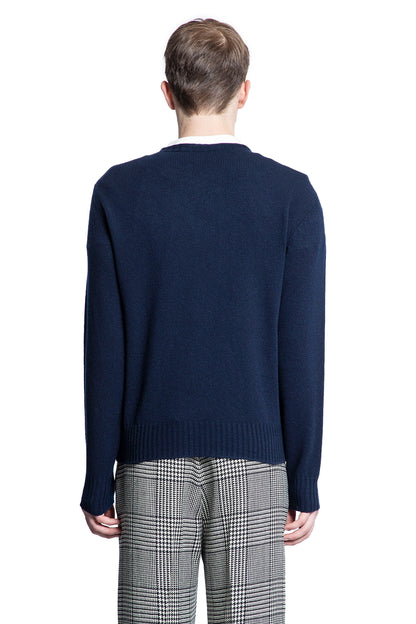 VALENTINO MAN BLUE KNITWEAR