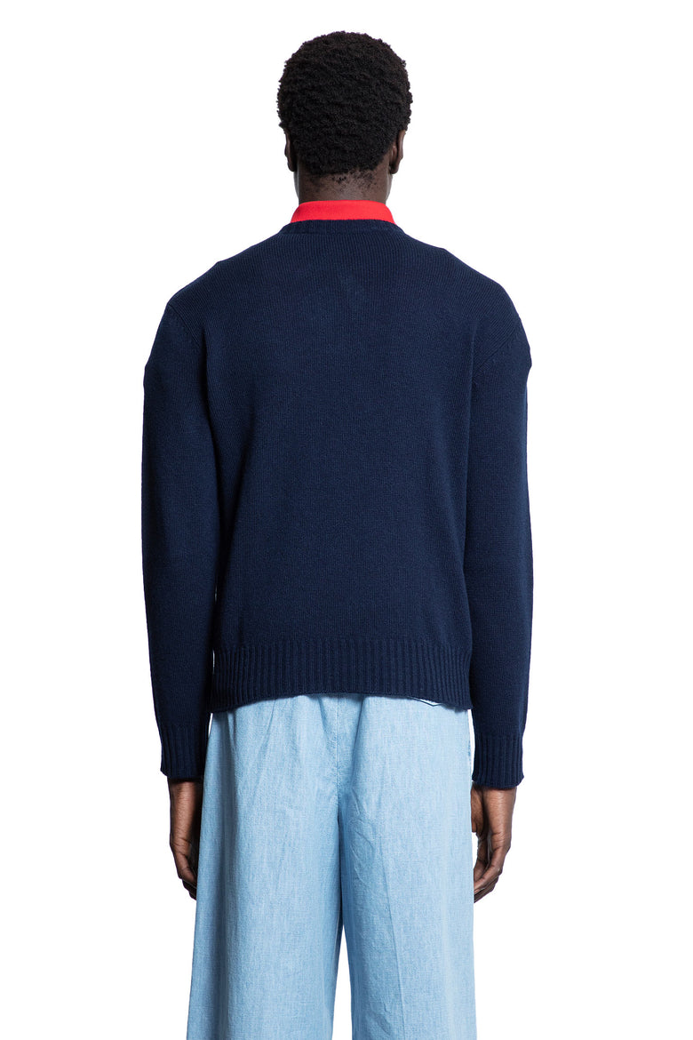 VALENTINO MAN BLUE KNITWEAR