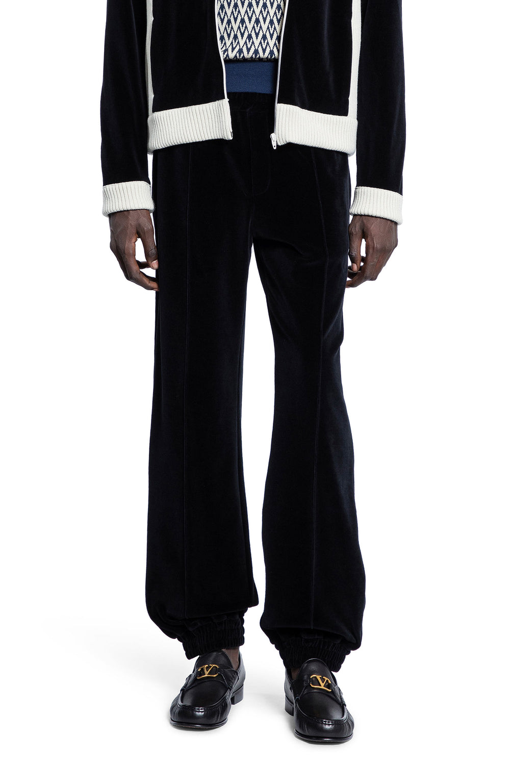 VALENTINO MAN BLACK TROUSERS