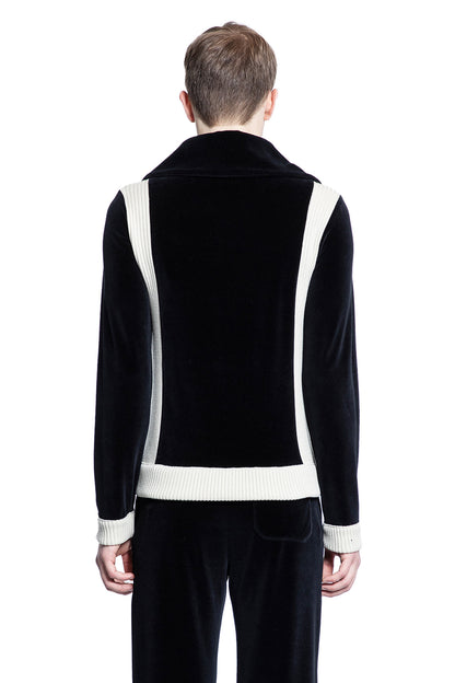 VALENTINO MAN BLACK&WHITE SWEATSHIRTS