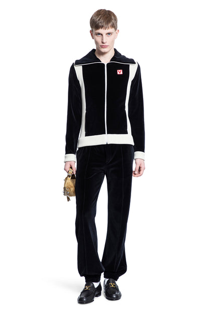 VALENTINO MAN BLACK&WHITE SWEATSHIRTS