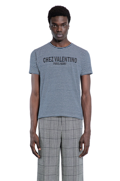 VALENTINO MAN BLUE T-SHIRTS & TANK TOPS