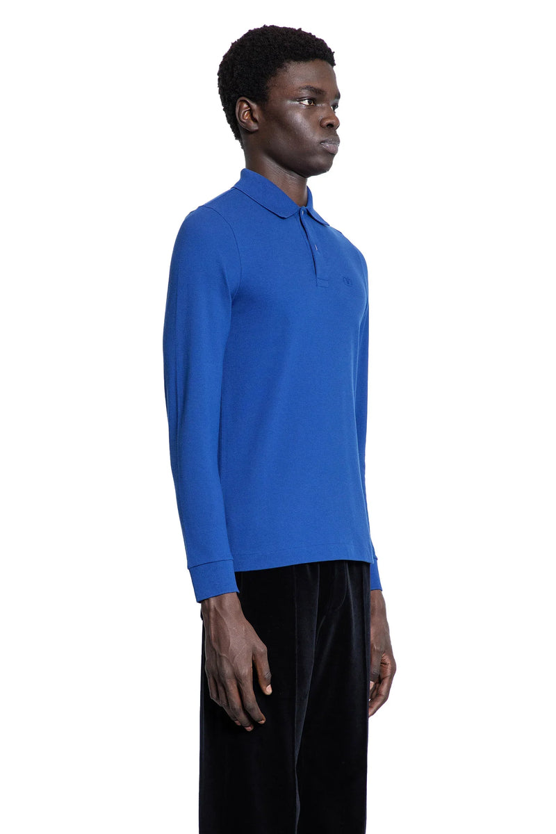 VLogo Long Sleeve Polo Shirt - Antonioli.eu
