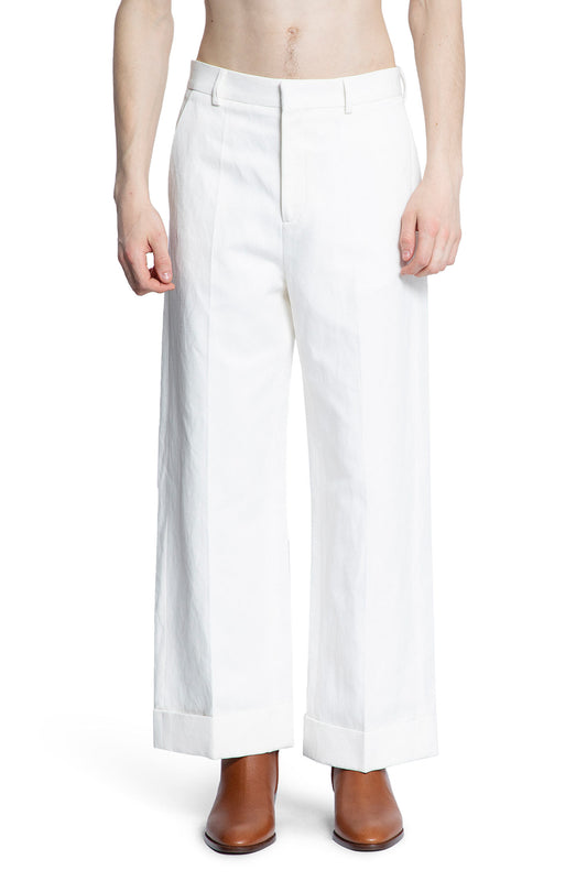 VALENTINO MAN WHITE TROUSERS