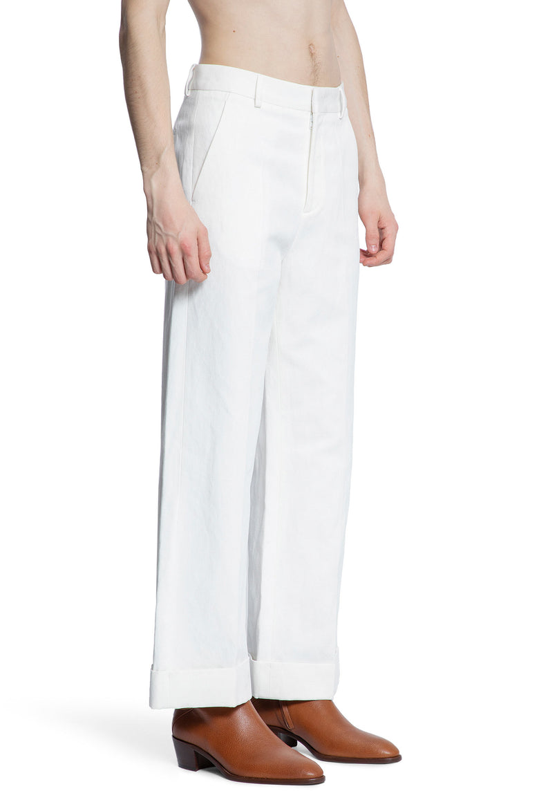 VALENTINO MAN WHITE TROUSERS