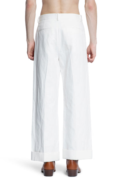 VALENTINO MAN WHITE TROUSERS