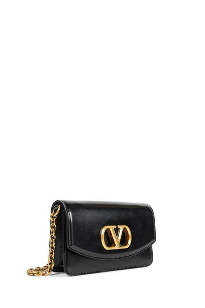 VALENTINO WOMAN BLACK CLUTCHES & POUCHES