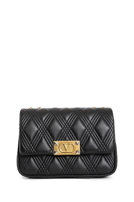 VALENTINO WOMAN BLACK SHOULDER BAGS