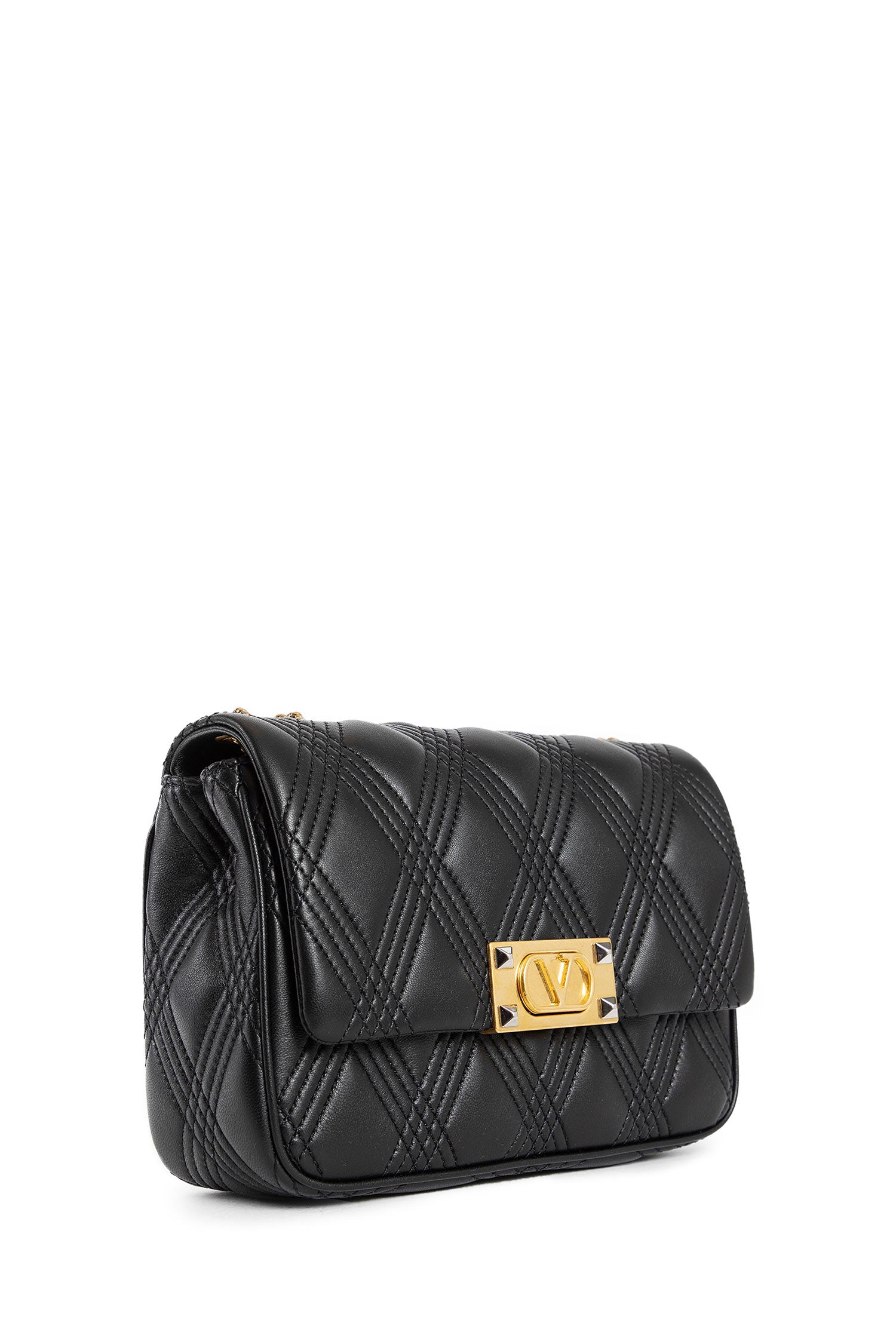 VALENTINO WOMAN BLACK SHOULDER BAGS