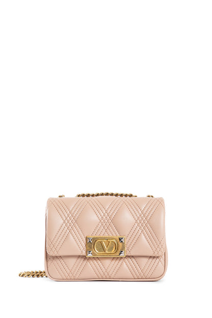 VALENTINO WOMAN PINK CROSSBODY BAGS