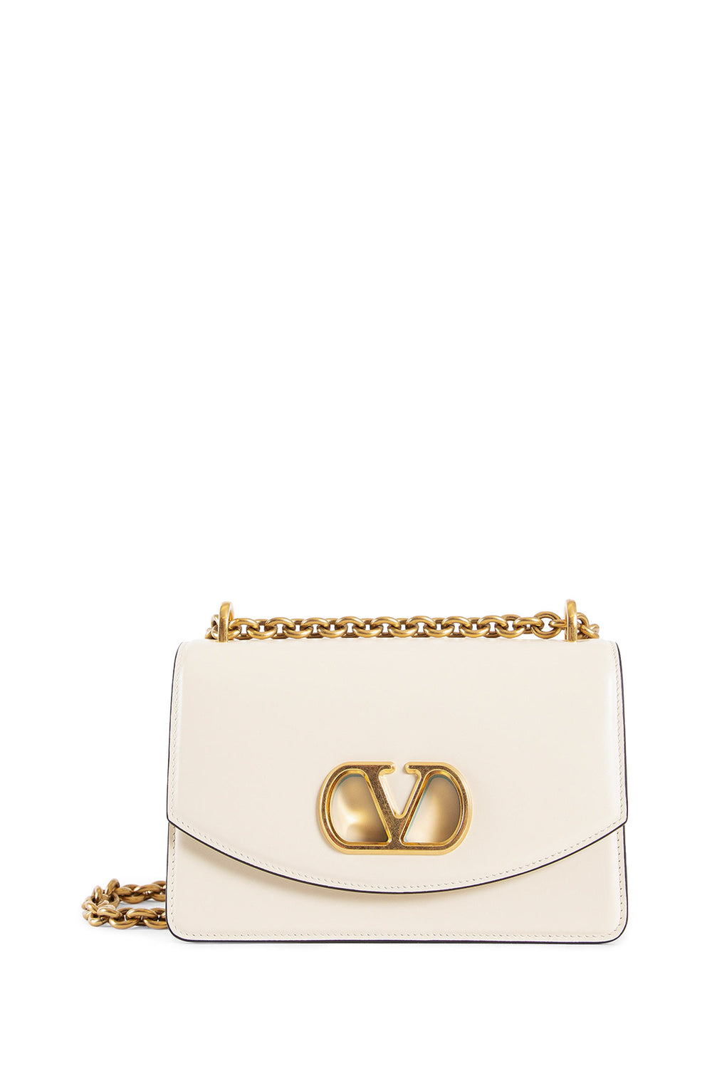 VALENTINO WOMAN OFF-WHITE SHOULDER BAGS