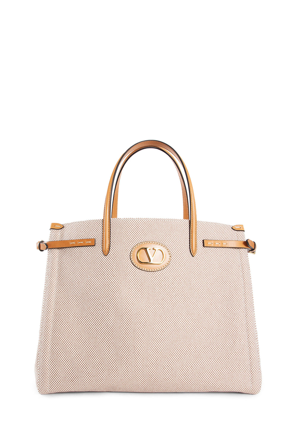 VALENTINO WOMAN BEIGE TOTE BAGS