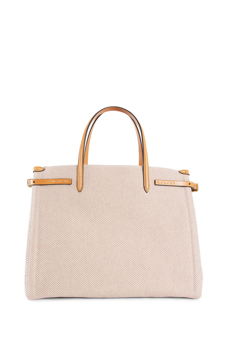 VALENTINO WOMAN BEIGE TOTE BAGS