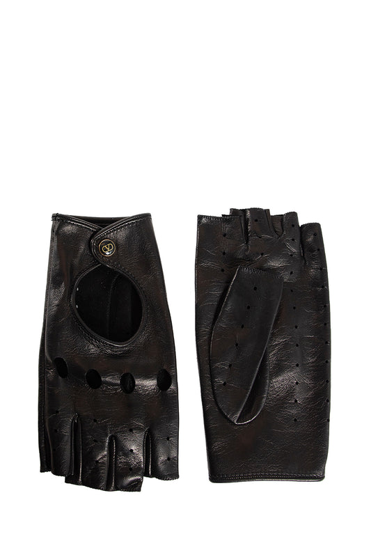 VALENTINO WOMAN BLACK GLOVES