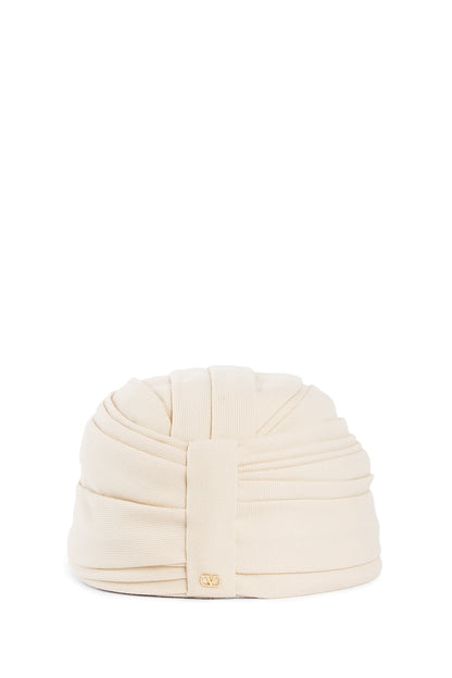 VALENTINO WOMAN OFF-WHITE HATS