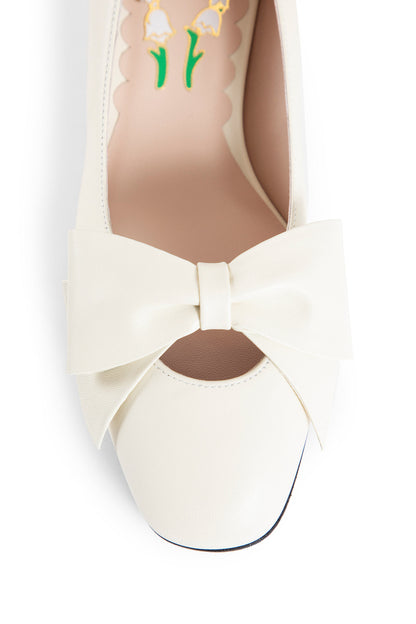 VALENTINO WOMAN OFF-WHITE PUMPS