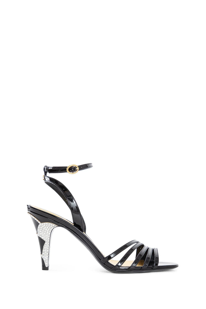 Ladycrush patent leather sandals - Antonioli.eu