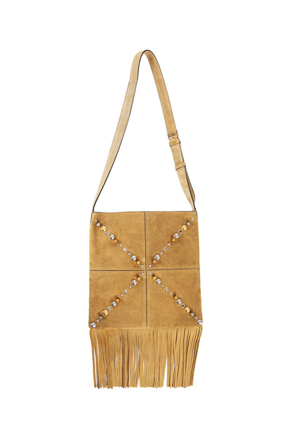 VALENTINO WOMAN BEIGE SHOULDER BAGS