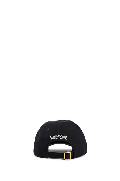 VALENTINO MAN BLACK HATS