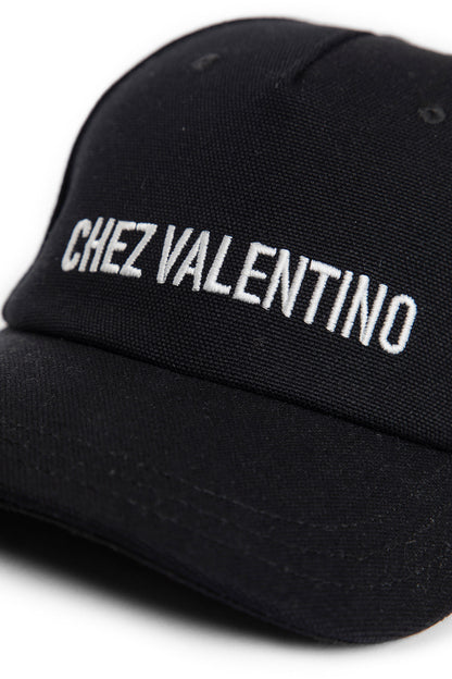 VALENTINO MAN BLACK HATS