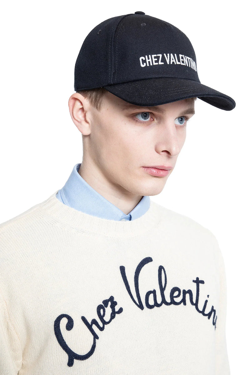 Chez Valentino Cotton Baseball Cap - Antonioli.eu