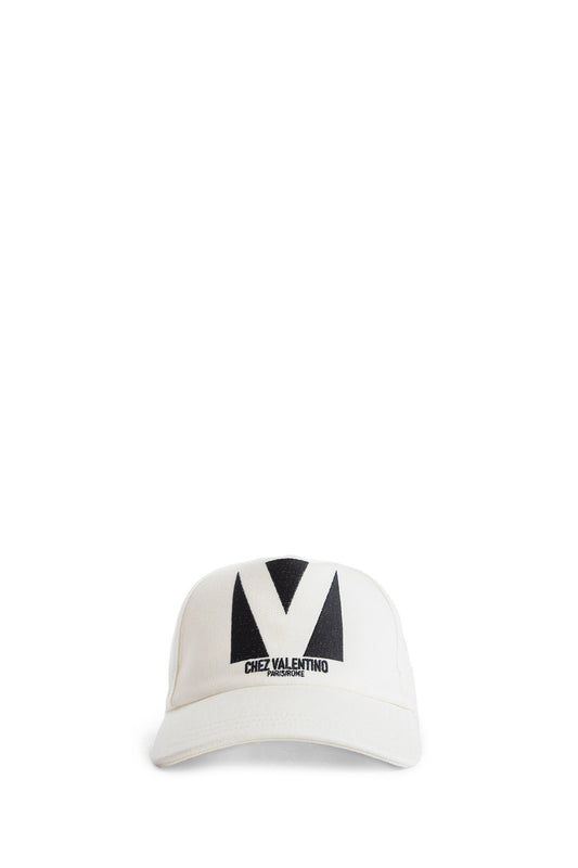 VALENTINO MAN OFF-WHITE HATS