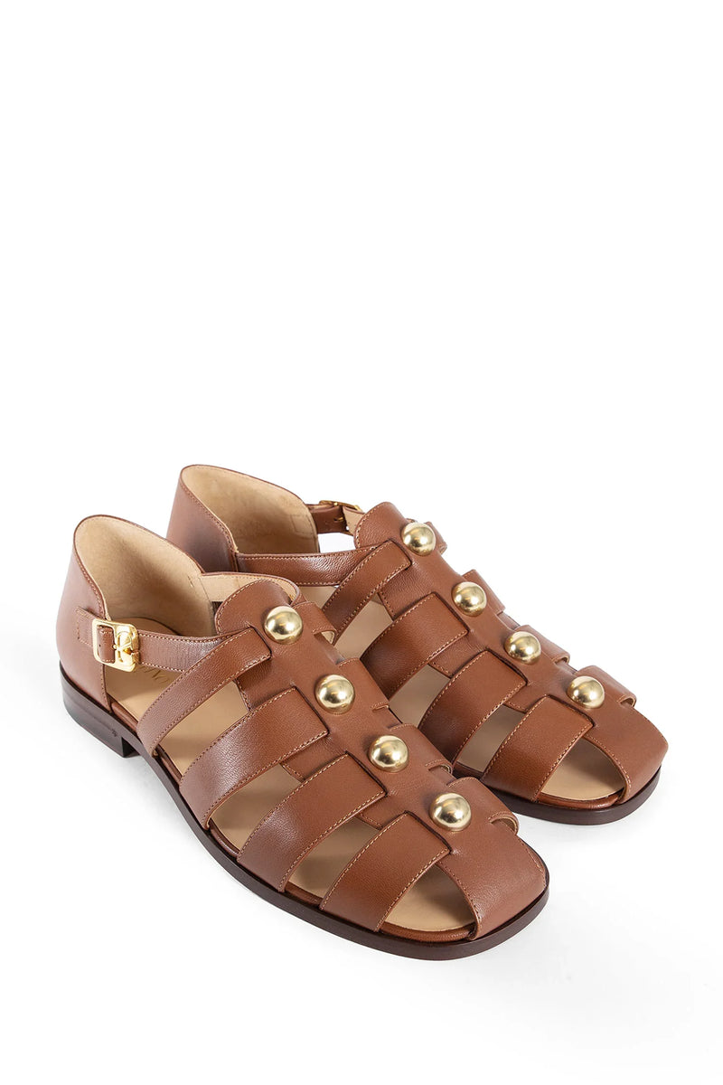 VALENTINO MAN BROWN SANDALS & SLIDES - Antonioli.eu