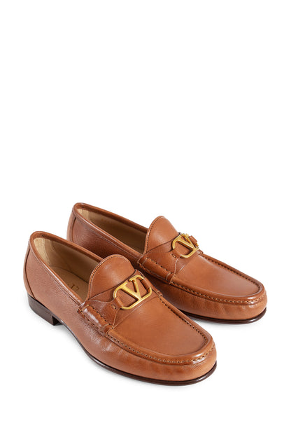 VALENTINO MAN BROWN LOAFERS & FLATS