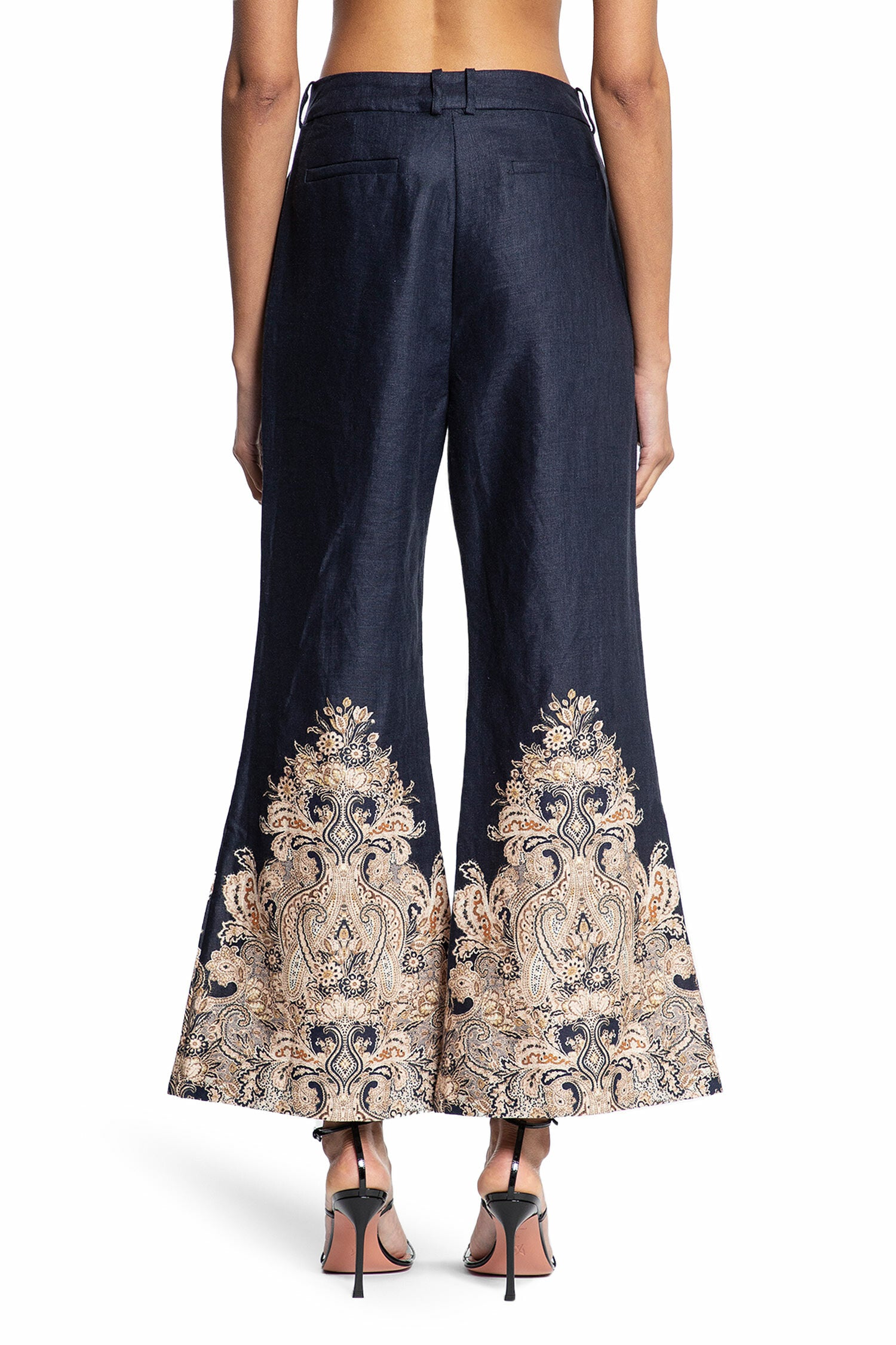 ZIMMERMANN WOMAN BLUE TROUSERS